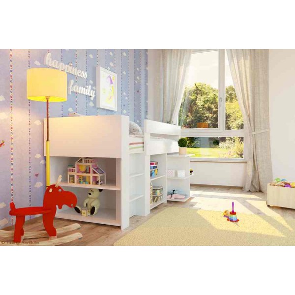 Kids Beds Melbourne Kids Loft Bed With Desk Cupboards